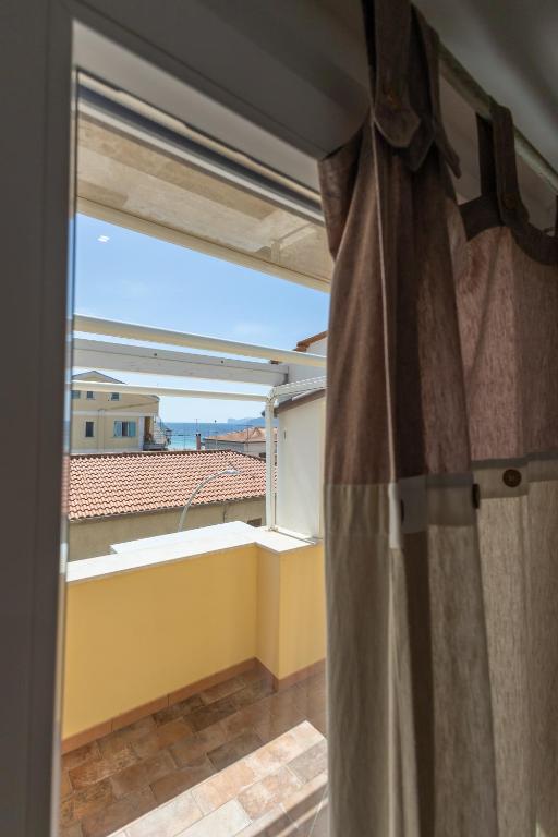 Balkón nebo terasa v ubytování MaBi