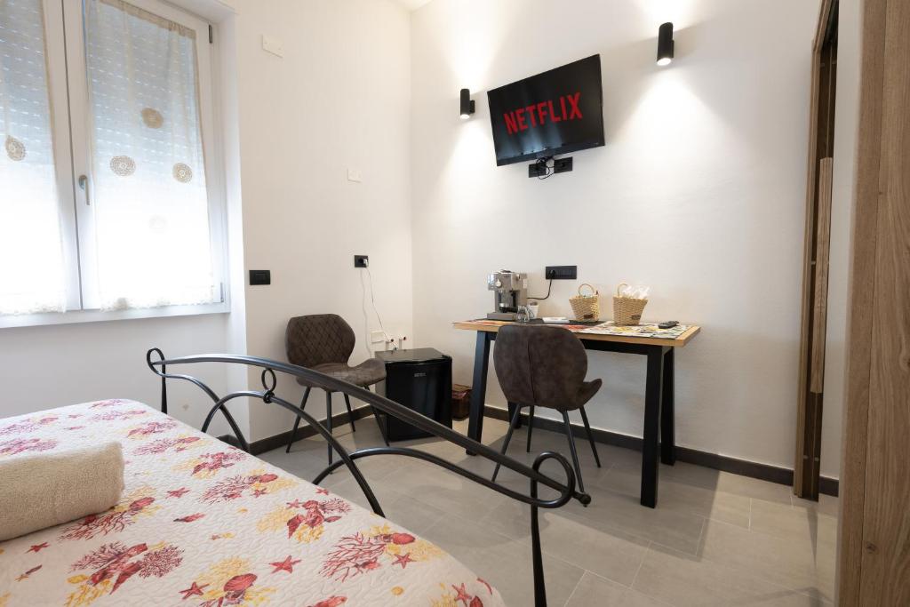 TV a/nebo společenská místnost v ubytování MaBi
