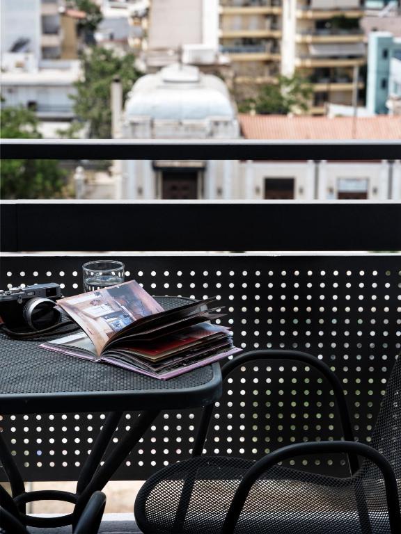 Balkón nebo terasa v ubytování Candia Hotel