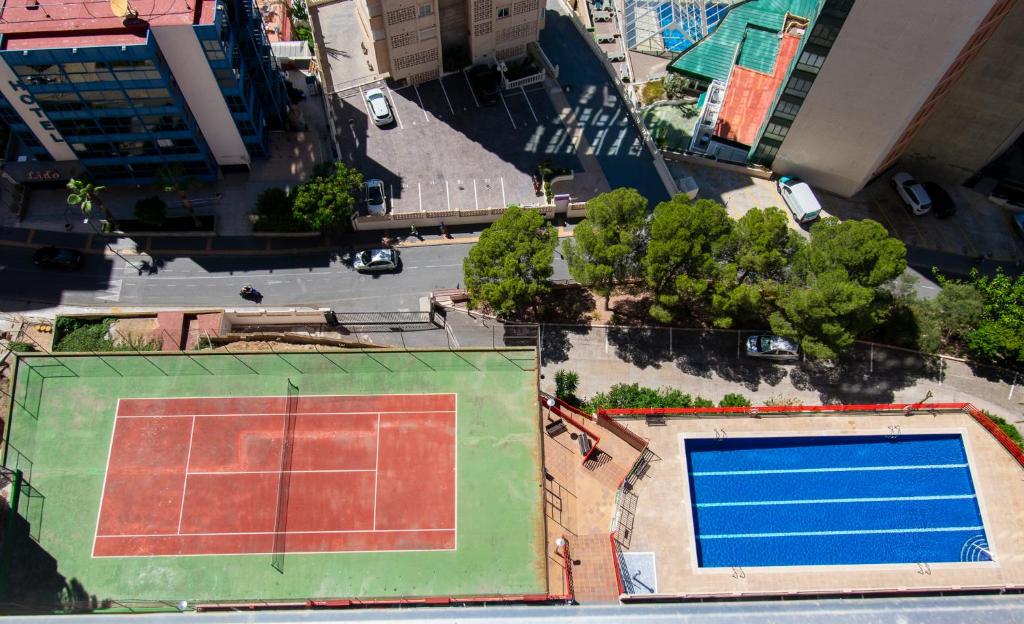 Tennis and/or squash facilities at Don Miguel II 18-G Levante Beach or nearby