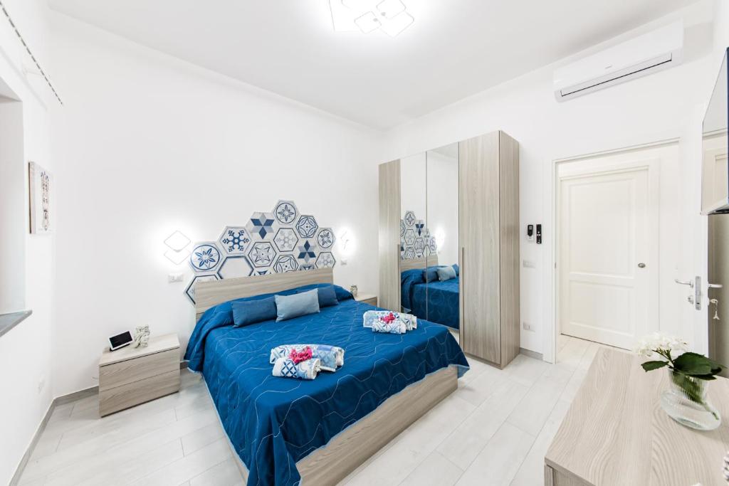 Postel nebo postele na pokoji v ubytování AD SIDERA