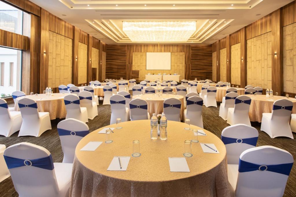Restaurace v ubytování Grand Hotel Kathmandu