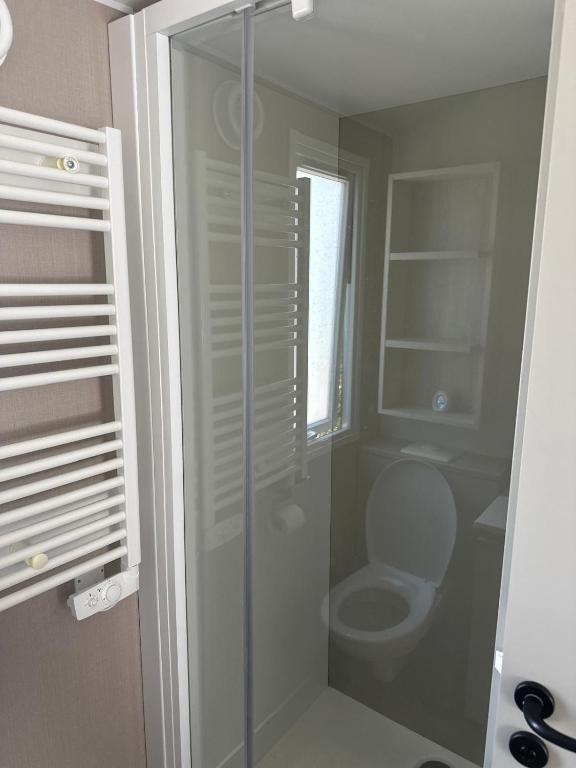 Koupelna v ubytování Camping Mar Estang