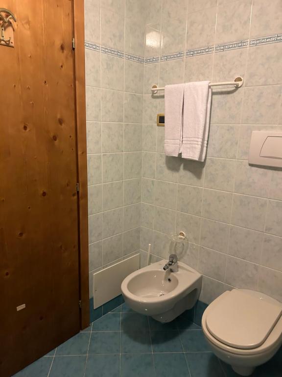 Koupelna v ubytování EL CIASEL