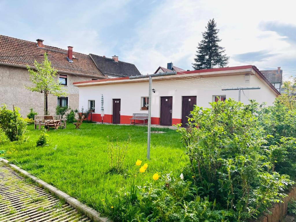 Zahrada ubytování Altes Pfarrhaus Neustädt