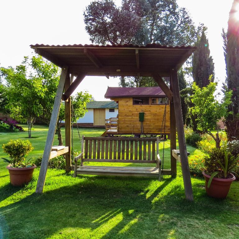 Zahrada ubytování Hosteria Airport Garden