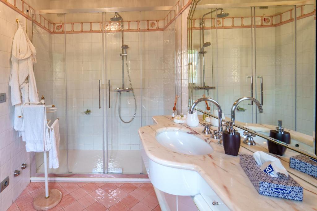 Kúpeľňa v ubytovaní Villa Desideria