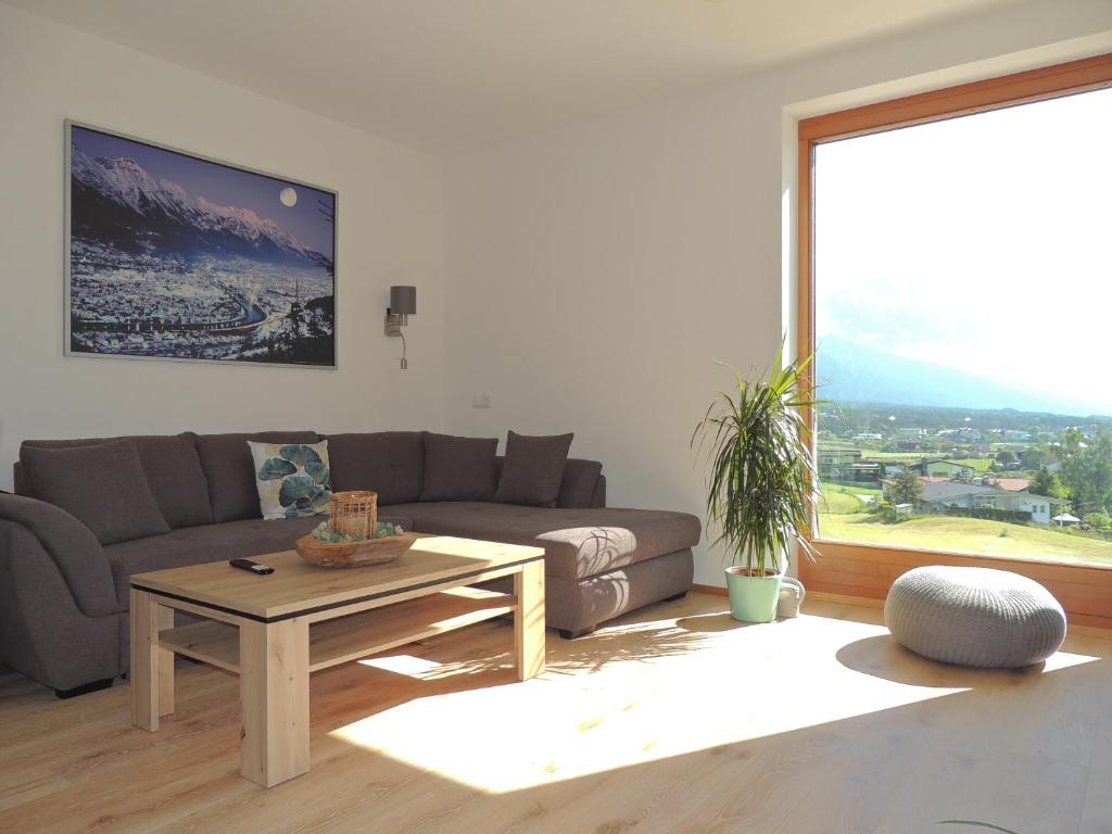 Posezení v ubytování Bacher´s Home am Sonnenplateau