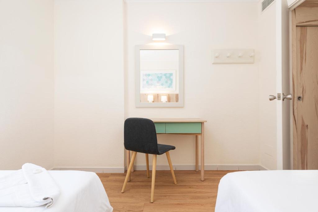 Posteľ alebo postele v izbe v ubytovaní Hotel Vista Park