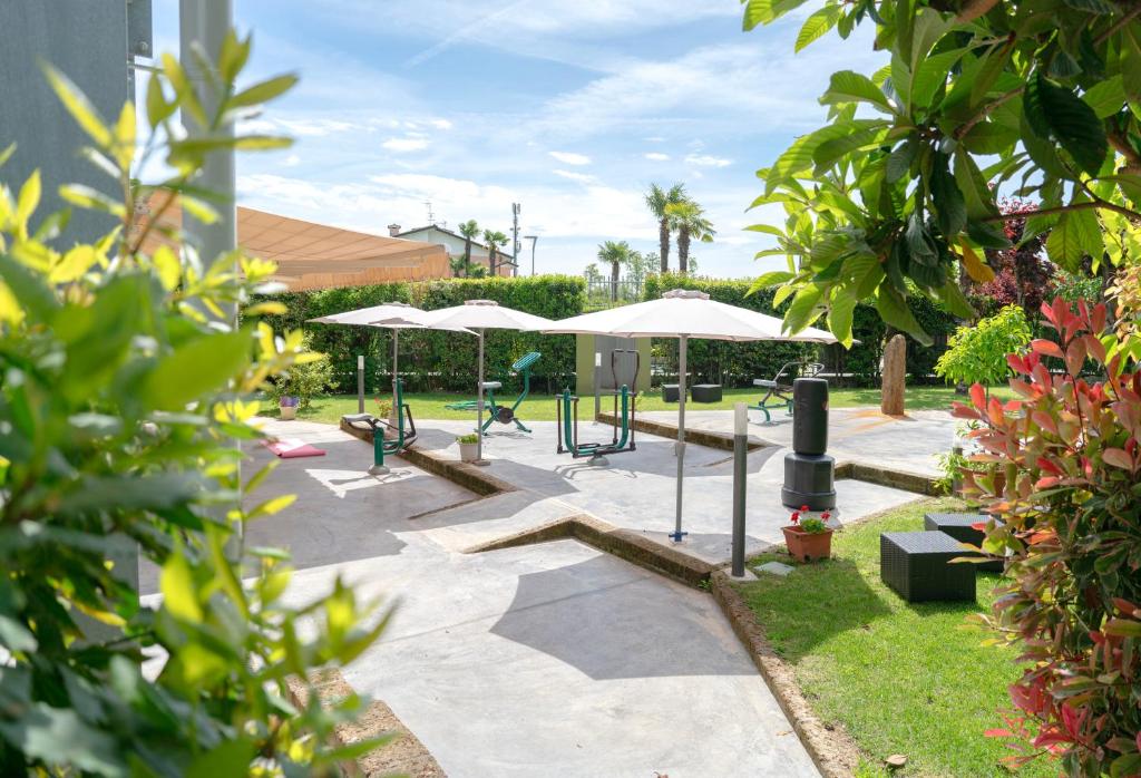 Zahrada ubytování Residence Molino - Holiday Apartments