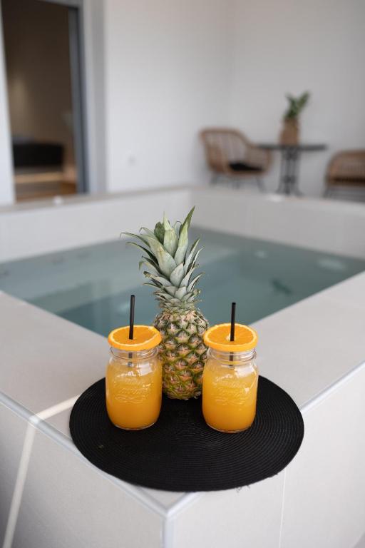 Fotografie z fotogalerie ubytování White Note Luxury Suites v destinaci Perivolos