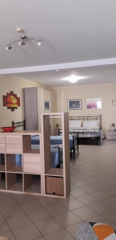 Kuchyňa alebo kuchynka v ubytovaní casa vacanze iris, appartamento turistico