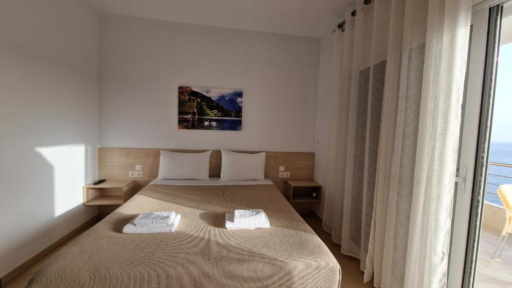 Krevet ili kreveti u jedinici u okviru objekta Horizon view rooms