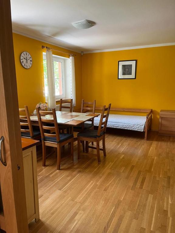 Postel nebo postele na pokoji v ubytování Apartmán Pod Klášterem