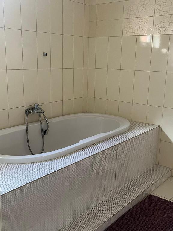 Koupelna v ubytování Apartmán Pod Klášterem