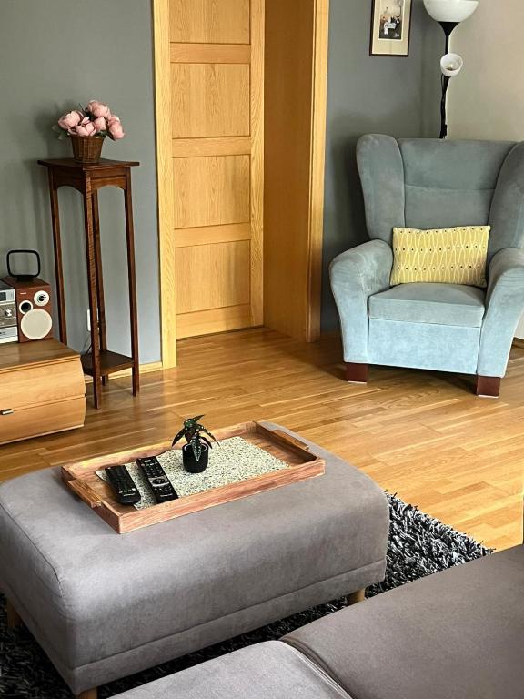 Posezení v ubytování Apartmán Pod Klášterem
