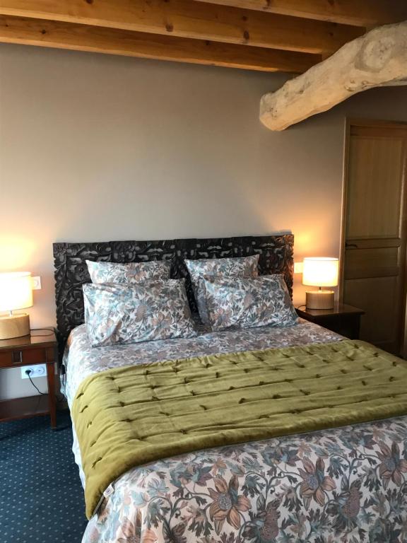 Postel nebo postele na pokoji v ubytování Le Clos Hortense