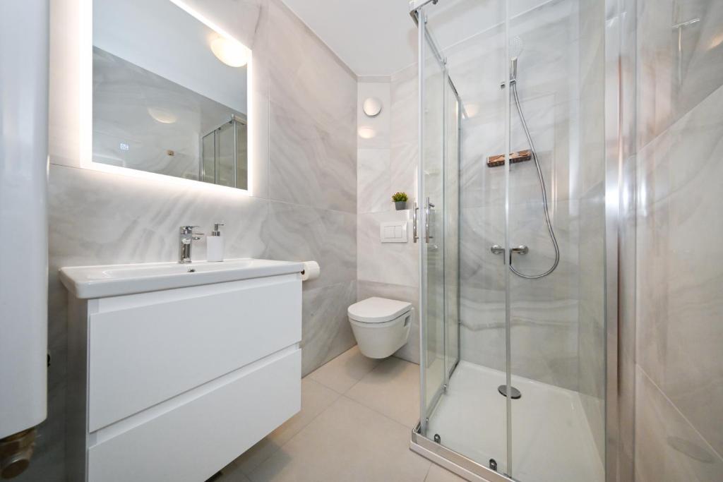 Kúpeľňa v ubytovaní Villa Gravic 1