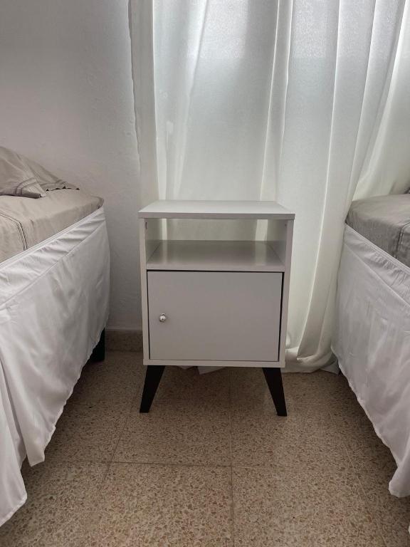 Postel nebo postele na pokoji v ubytování Habitaciones privadas en un departamento encantador
