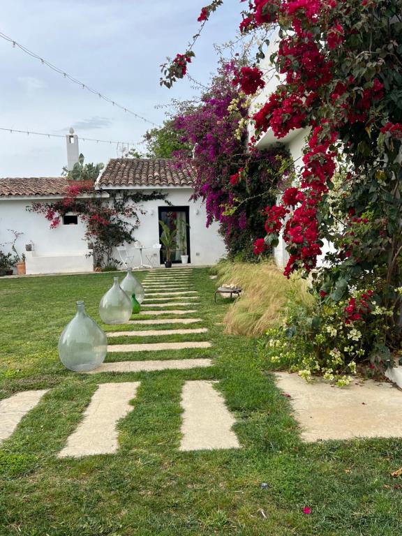 Zahrada ubytování Masseria Iole