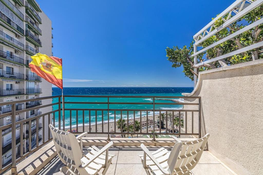 View of Oceanfront Penthouse on The Strand | Rockpool Views & 3 Balconies