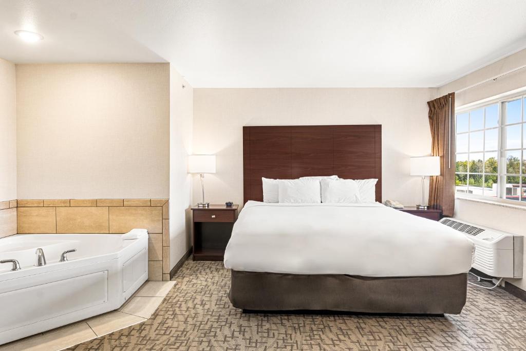 Boarders Inn & Suites by Cobblestone Hotels - Shawano - Deluxe Suite Mit Kingsize-Bett – Nichtraucher
