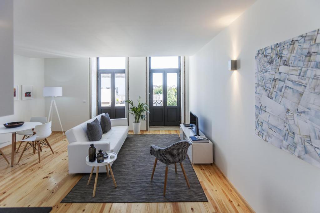 Posezení v ubytování BO - Marquês Apartments