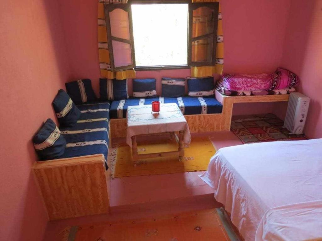 Cama o camas de una habitación en Tigmmi alhana