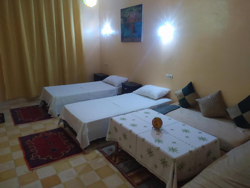 Cama o camas de una habitación en Tigmmi alhana