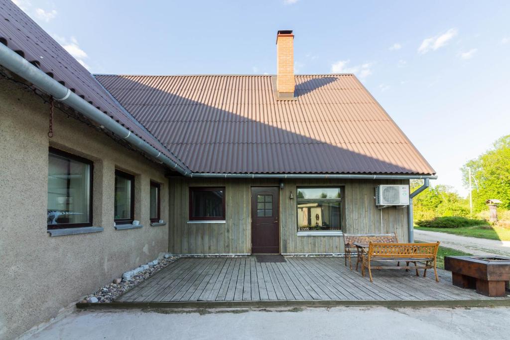 Budova, kde se prázdninový dům nachází