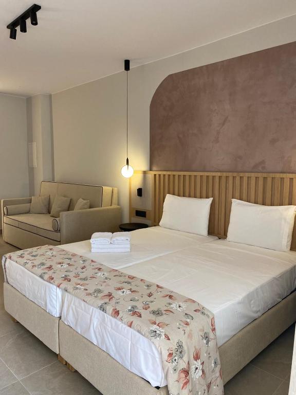 Кровать или кровати в номере Villa Diamond
