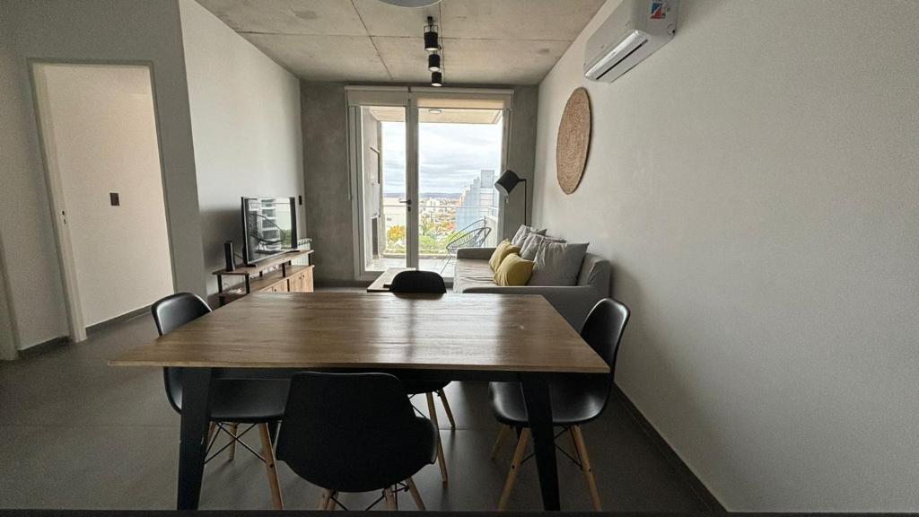 Posezení v ubytování Loi Flats Neuquen, Edificio Talero