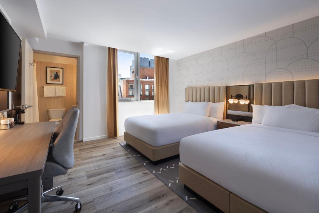 Courtyard by Marriott New York Manhattan / Soho - Double Room With Two Double Beds - High Floor