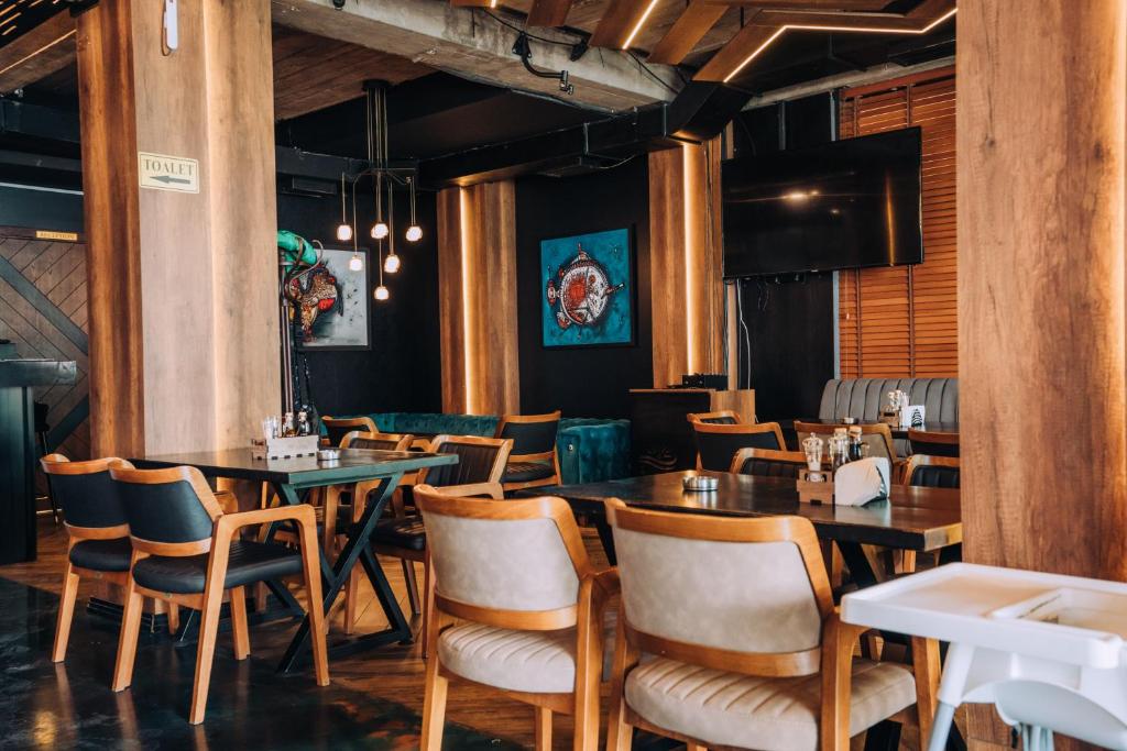 Posezení v ubytování Hotel Aleksandrija