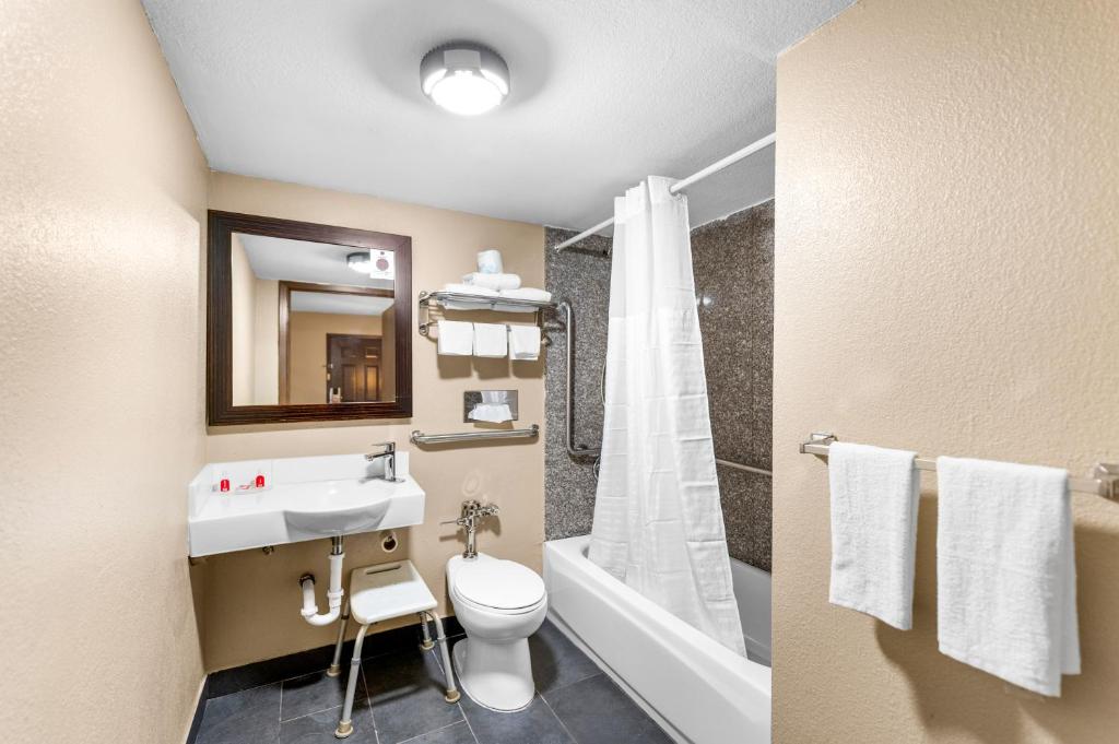 Econo Lodge Texarkana I-30 - Queen Room - Accesible/fumar