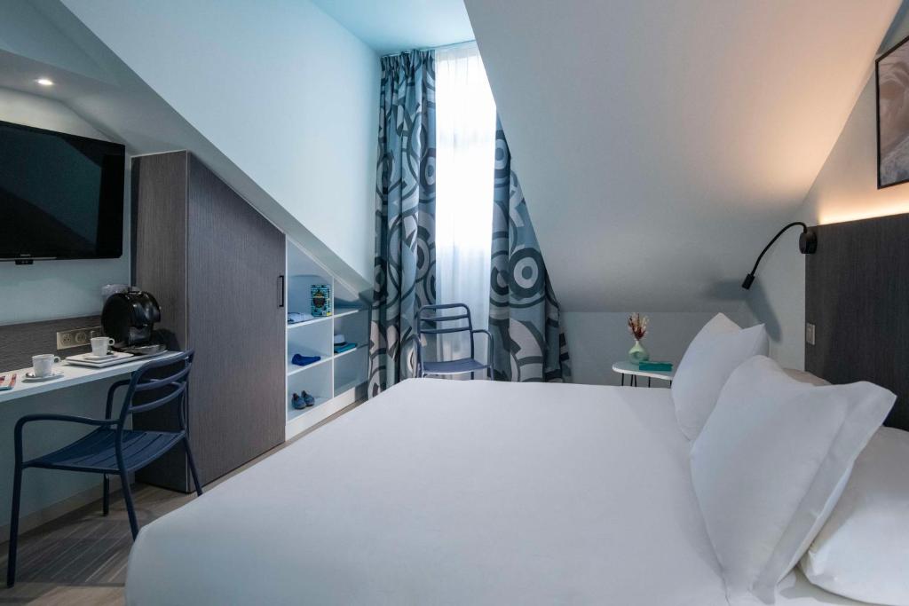 Postel nebo postele na pokoji v ubytování Best Western Alba