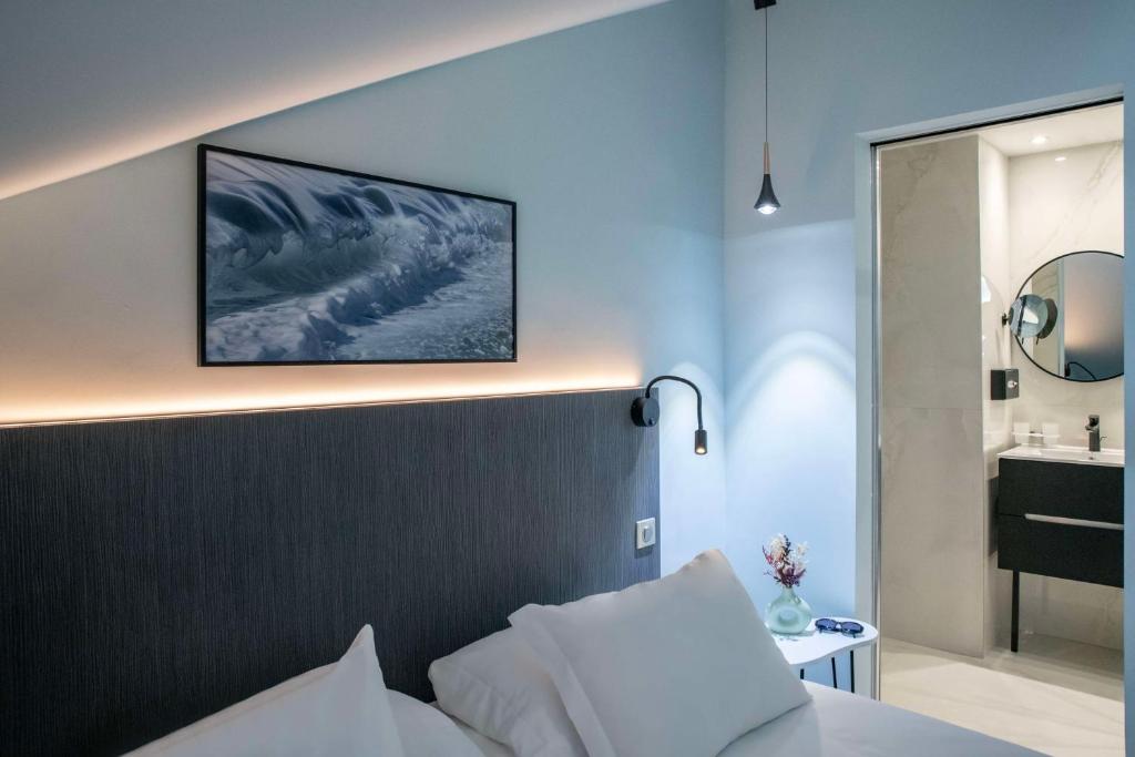 Postel nebo postele na pokoji v ubytování Best Western Alba