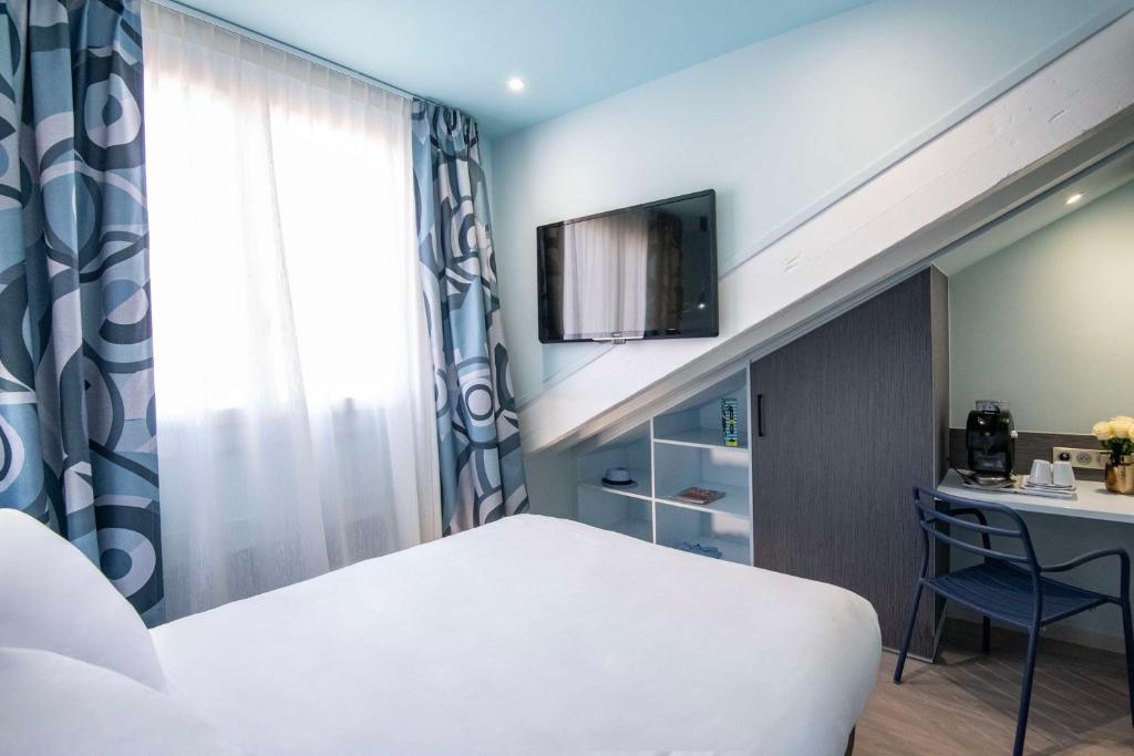 Postel nebo postele na pokoji v ubytování Best Western Alba