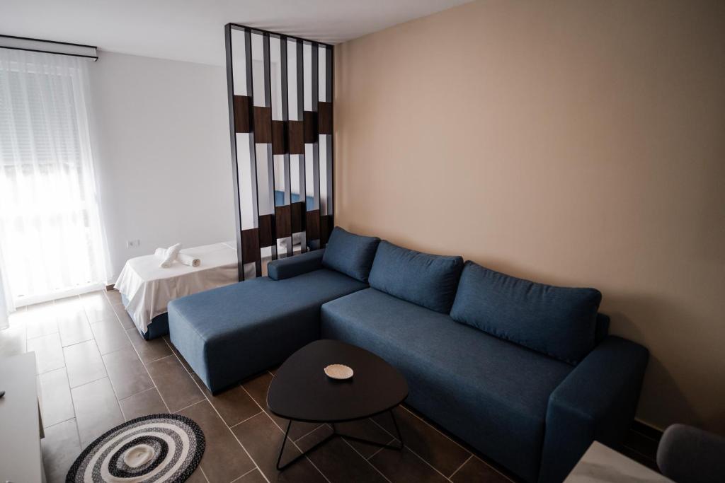 Posezení v ubytování FUYA Apartments