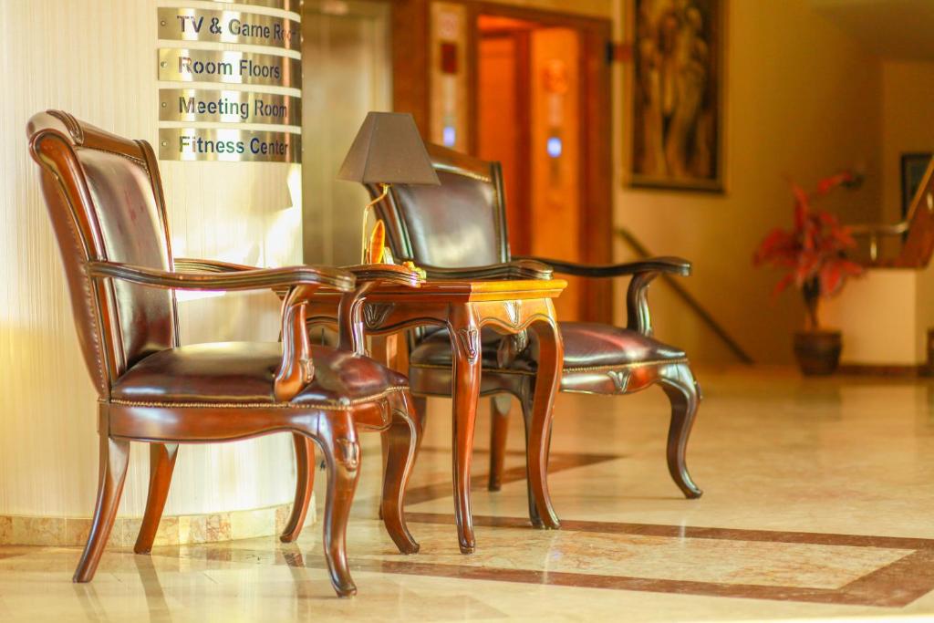 Posezení v ubytování Pine House by Werde Hotels