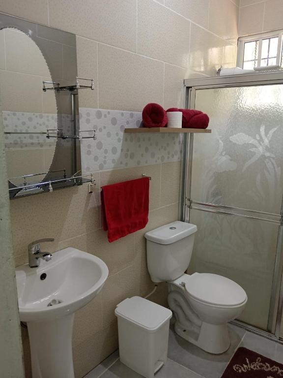Koupelna v ubytování APARTAMENTOS DE 1 2 Y 3 HABITACIONEs