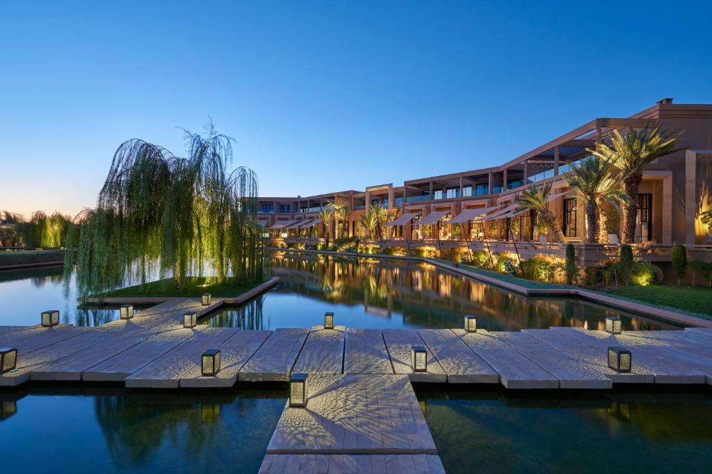 Swimmingpoolen hos eller tæt på Mandarin Oriental, Marrakech