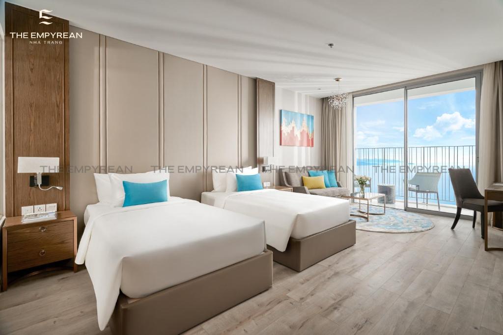 Phòng Deluxe 2 Giường Đơn Nhìn Ra Biển