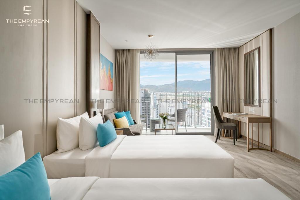 Phòng Deluxe 2 Giường Đơn Nhìn Ra Thành Phố