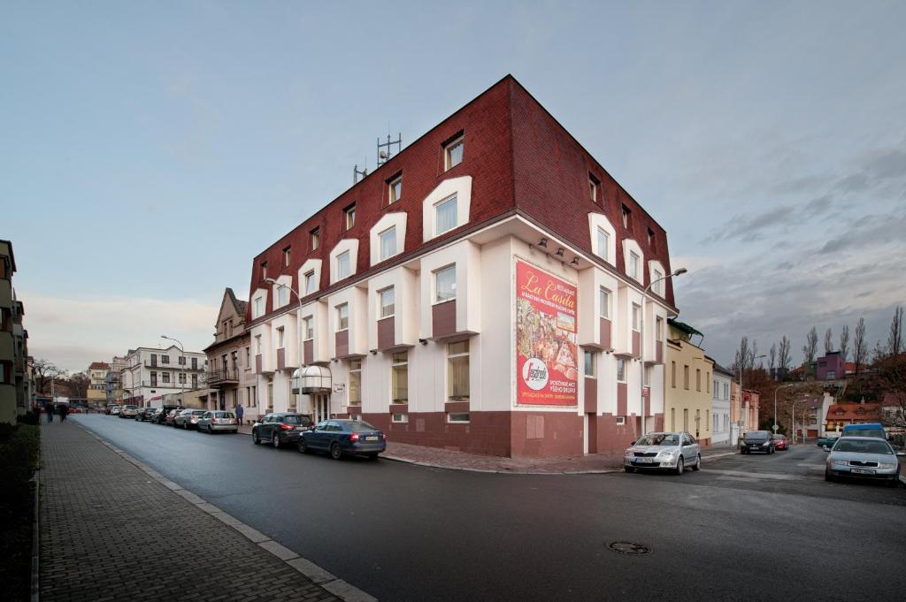 Budynek, w którym mieści się hotel