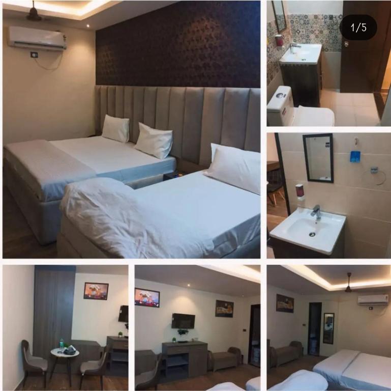 Postel nebo postele na pokoji v ubytování Hotel Kritika