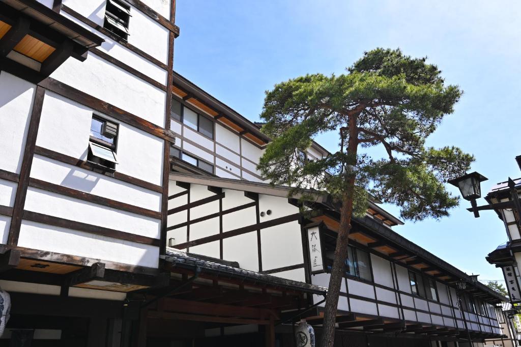 Budova, kde se ryokan nachází