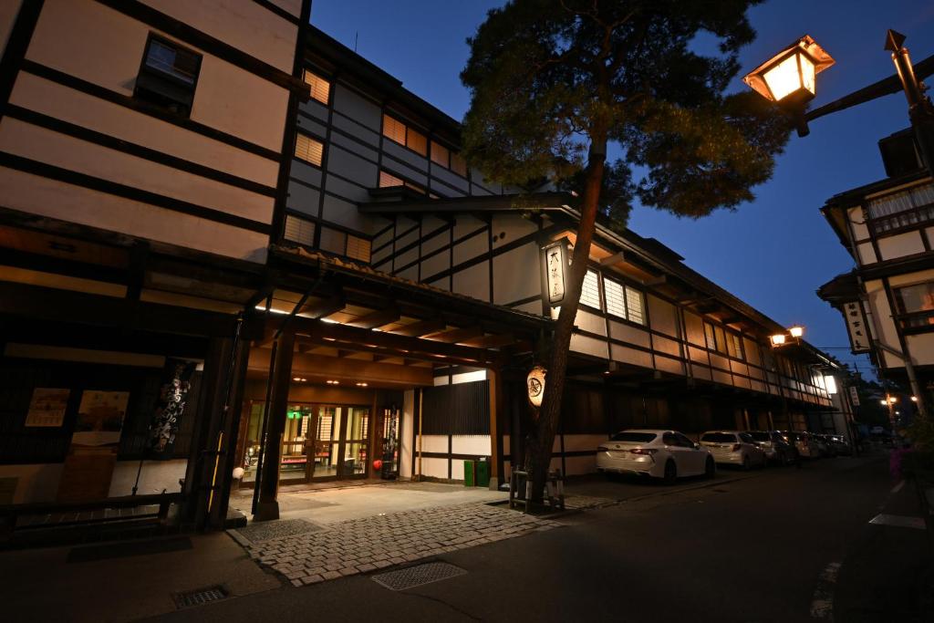 Budova, kde se ryokan nachází