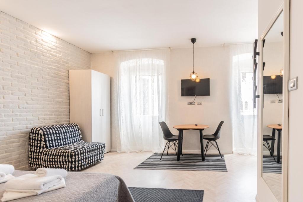 Posezení v ubytování L&B Old Town Studio Apartments