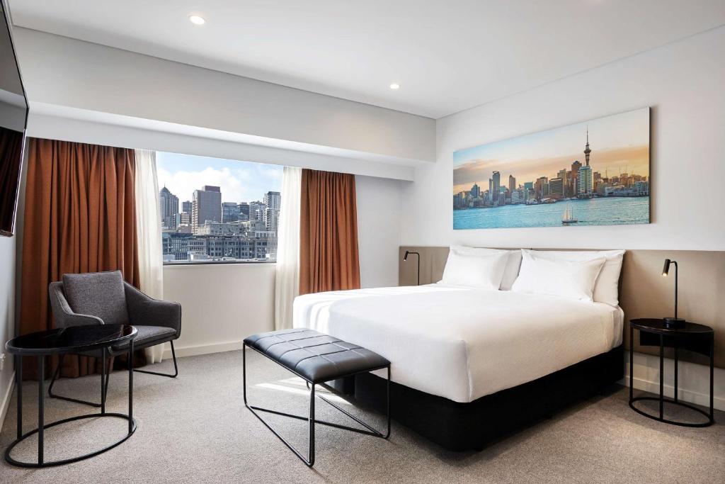 Travelodge Hotel Auckland Wynyard Quarter - Twin Room Met Uitzicht Op De Stad